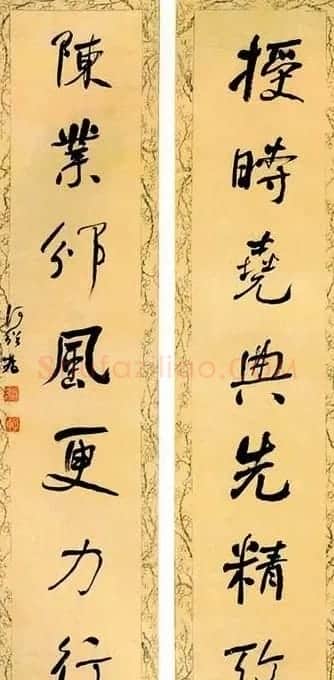 清代书法家何绍基书法对联欣赏 | 名家书法作品精选