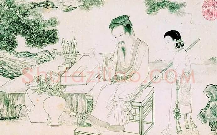 明代吴伟26岁画《铁笛图卷》吴湖帆题跋 | 传世书法作品欣赏