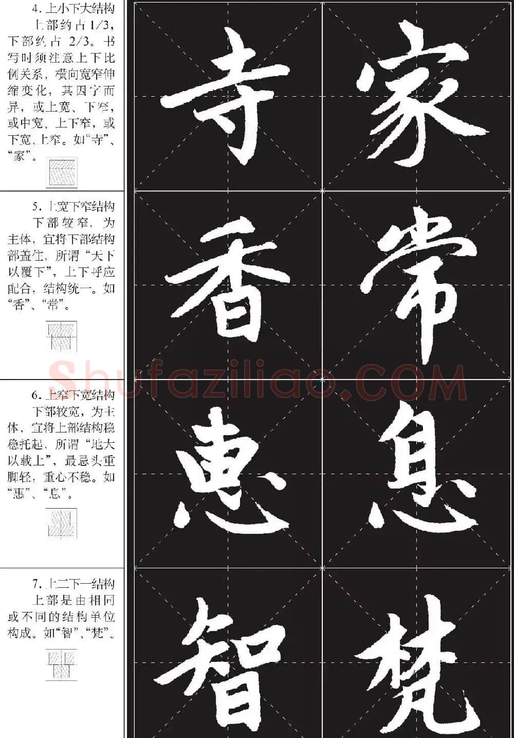 书法培训楷书教程：赵孟頫《胆巴碑》解析 | 毛笔楷书字帖