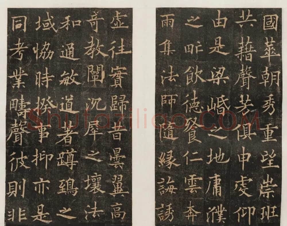 隋唐名碑 欧阳通书法《道因法师碑》 | 书法碑帖