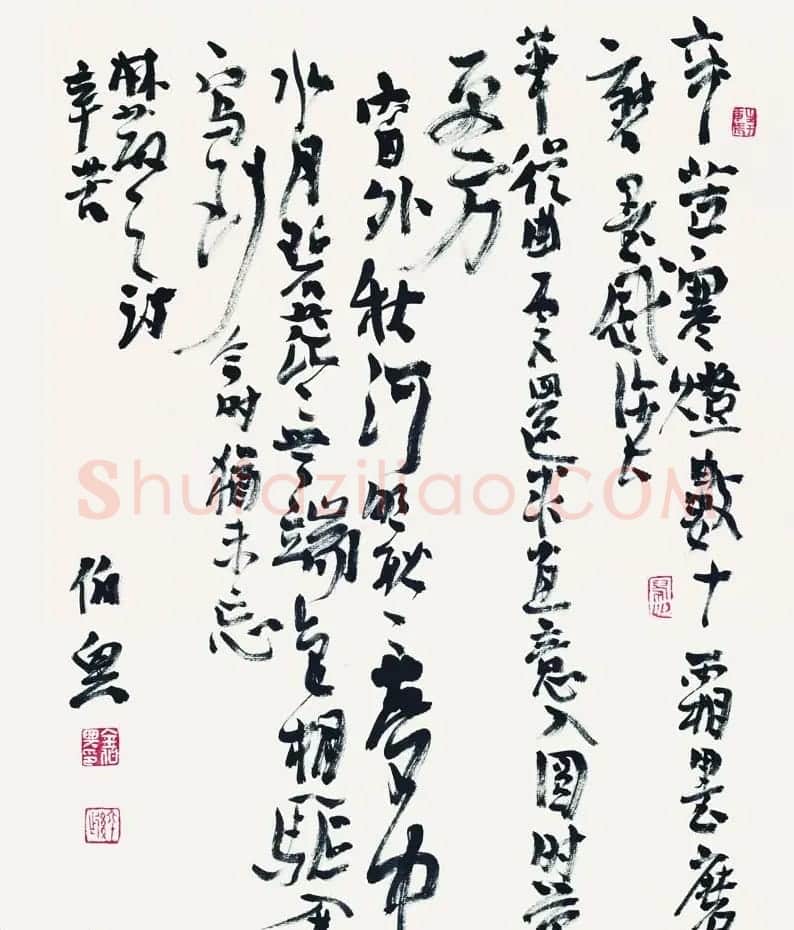 湖北书协秘书长金伯兴书法作品欣赏 | 书法作品精选
