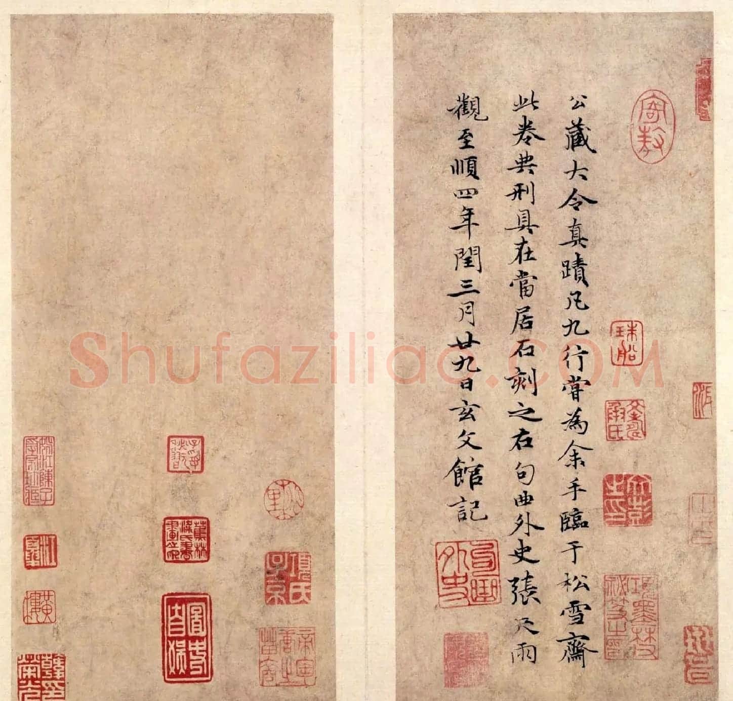 元代书家张雨书法作品欣赏 | 名家书法作品赏析