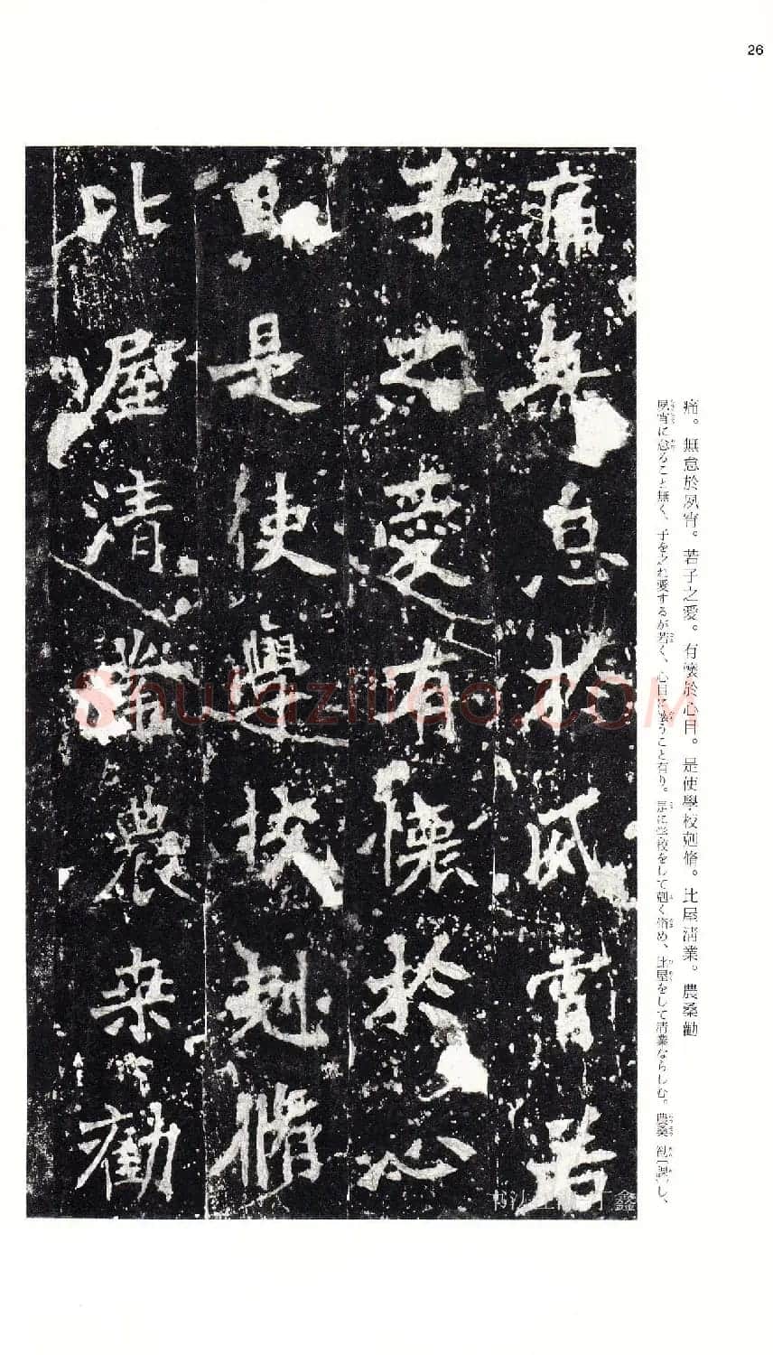 北魏《张猛龙碑》附释文 | 书法碑帖