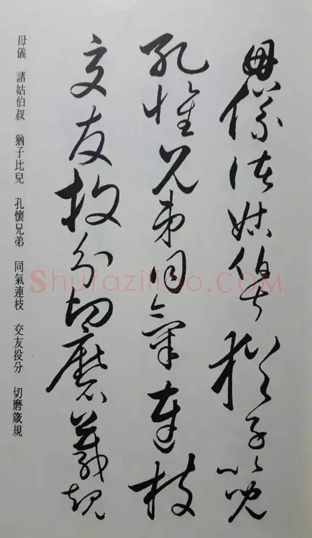 罕见的怀素草书《千字文》净云枝藏帖 | 软笔草书字帖