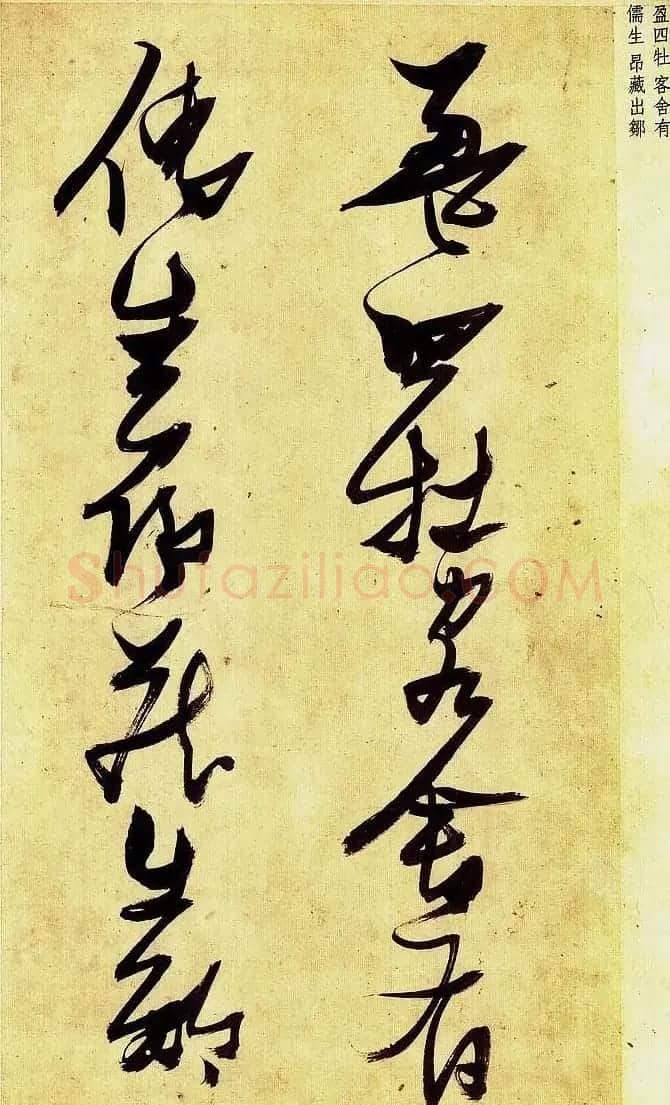 《明张瑞图草书偶然作》册页欣赏 | 毛笔草书字帖