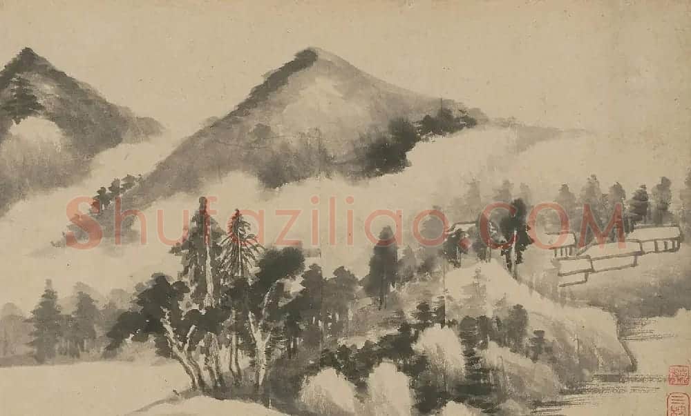 董其昌仿米芾书画合卷 | 传世书法作品赏析