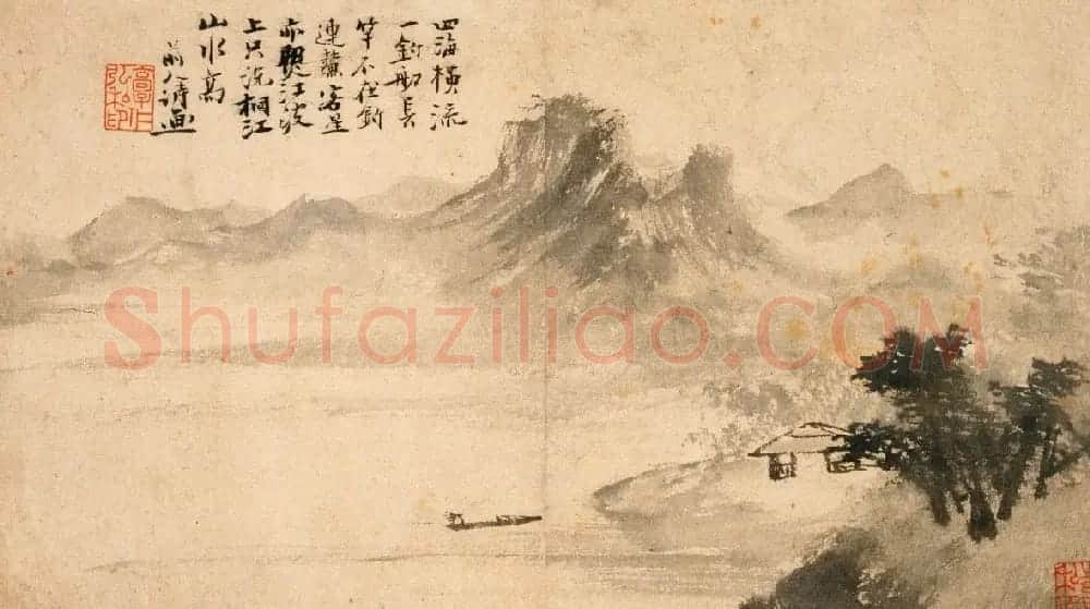 明代郭诩书画欣赏《杂画册》 | 传世书法作品鉴赏