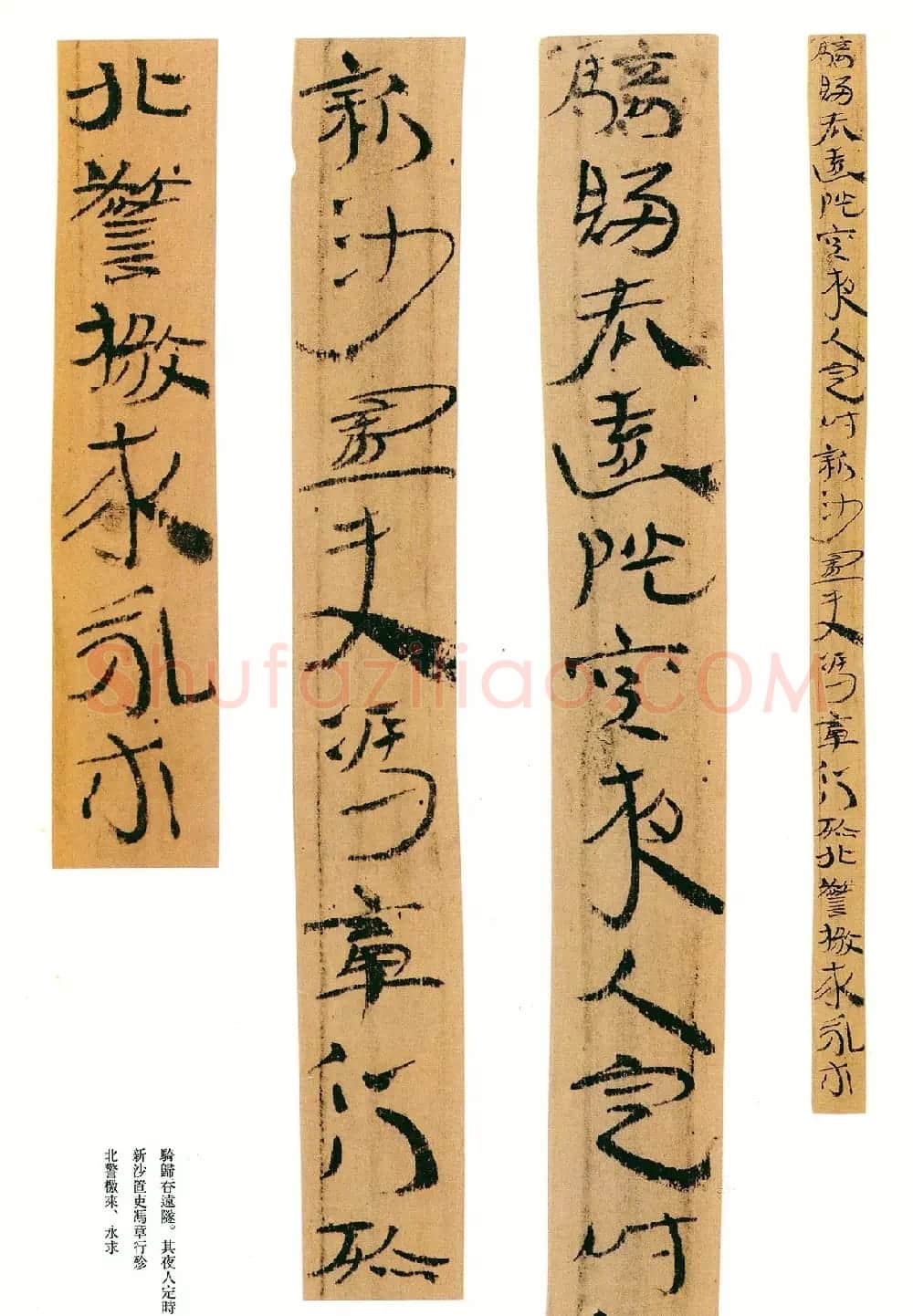 东汉章草隶体木简《误死马驹册》 | 书法作品欣赏