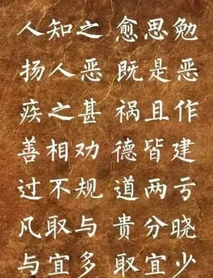 柳体楷书欣赏《李毓秀弟子规》 | 书法作品鉴赏