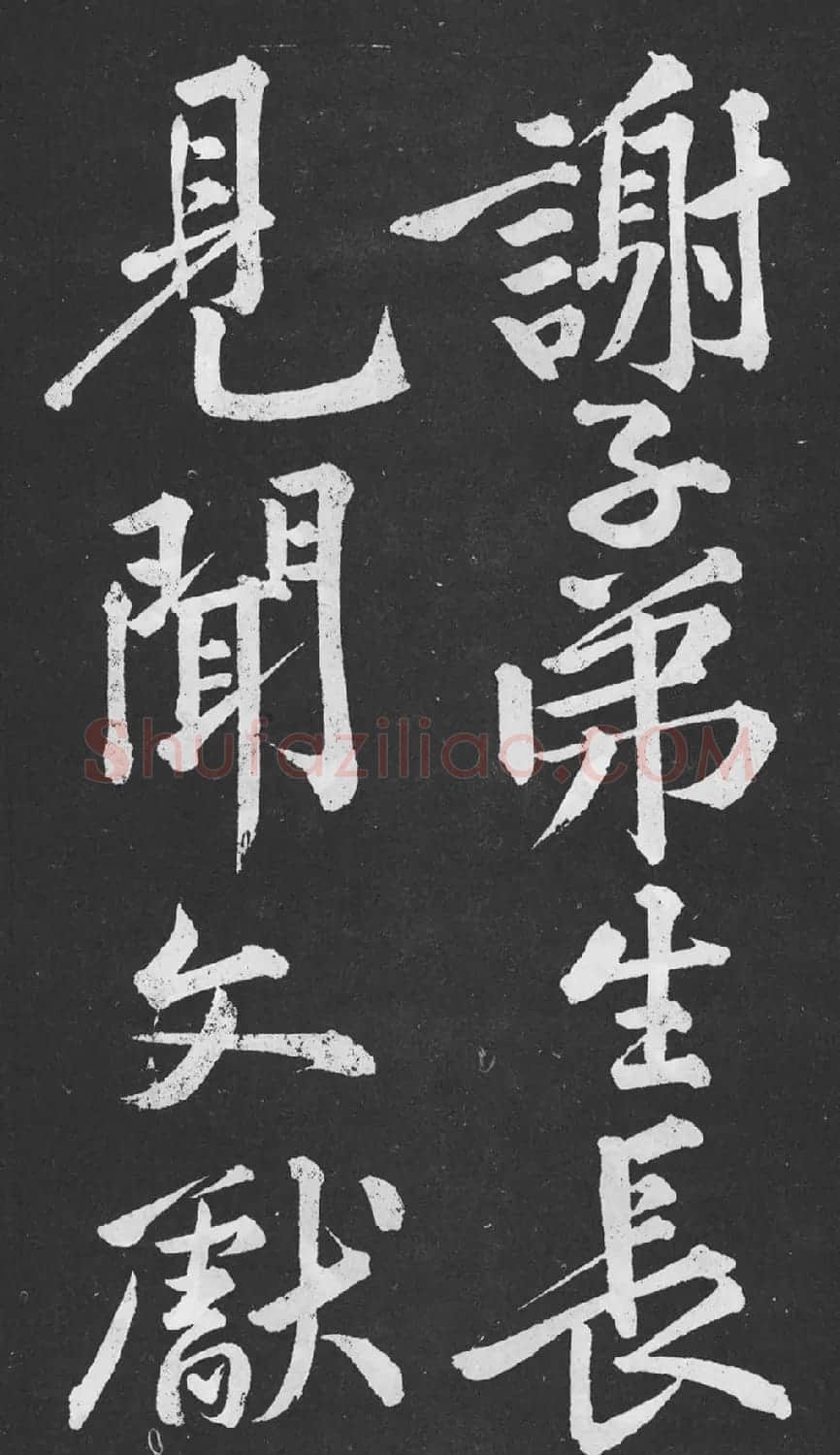 黄庭坚大字行楷书《刘明仲墨竹赋》 | 软笔书法作品