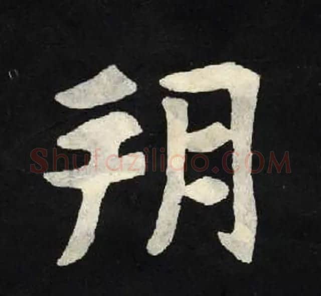 放大魏楷字帖《张黑女墓志单字帖》 | 软笔楷书字帖