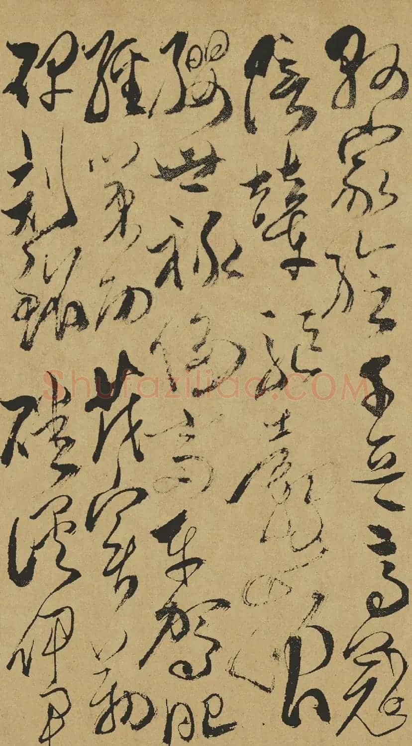 清代傅山草书作品《千字文》 | 软笔草书字帖