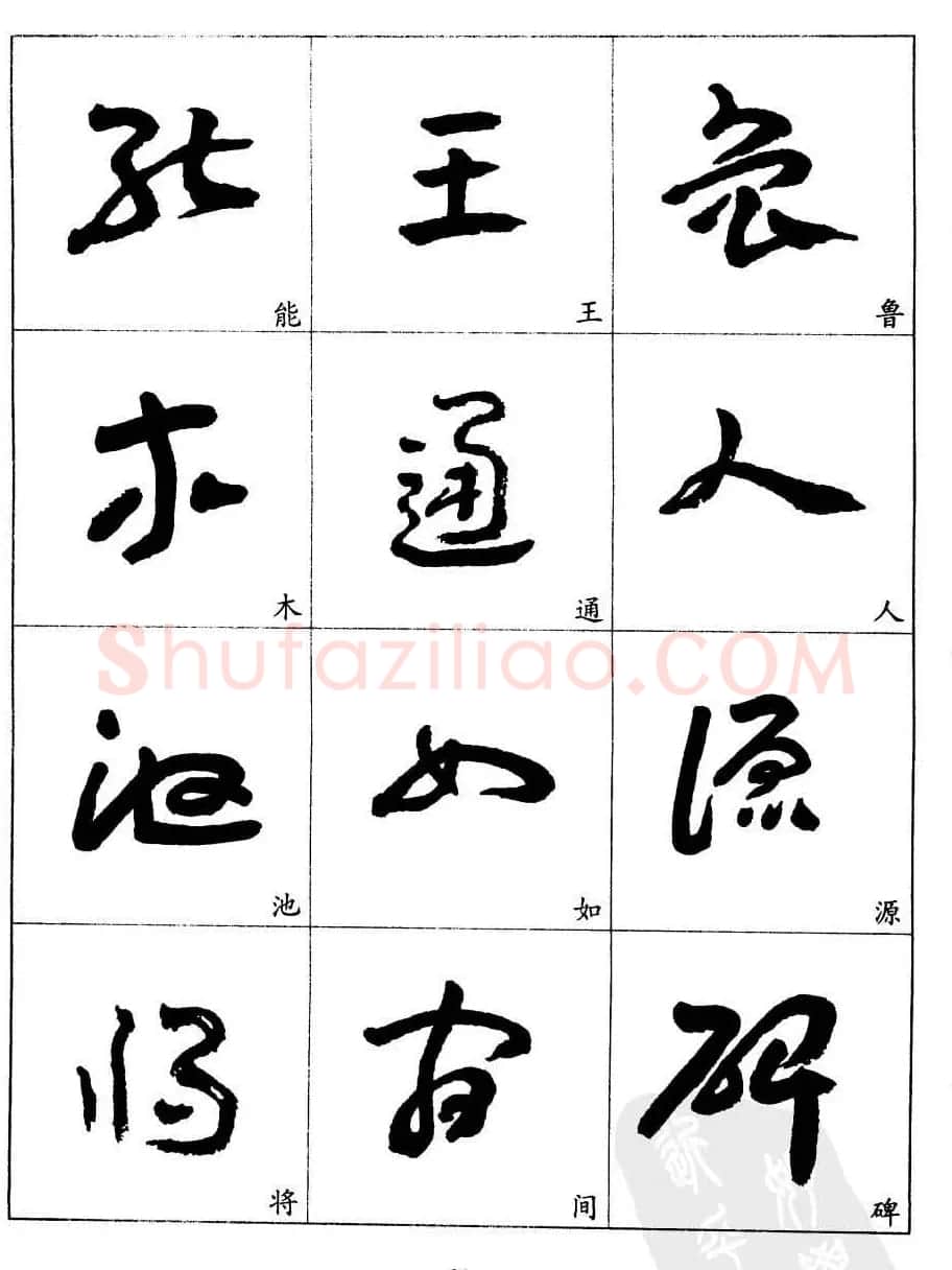 20世纪中国杰出书法家王蘧常章草字帖 | 软笔草书字帖