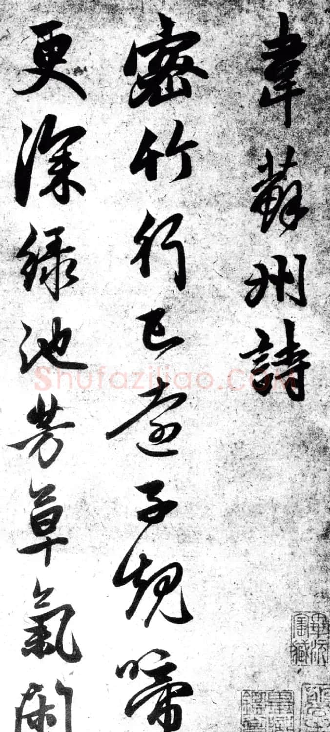赵孟頫行书《韦苏州诗帖》 | 书法名家作品鉴赏