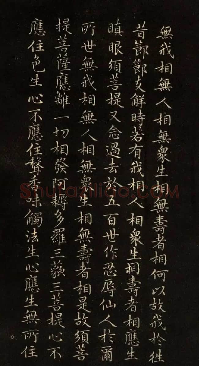 赵文敏法书《赵孟頫金刚经》 | 书法名家作品鉴赏