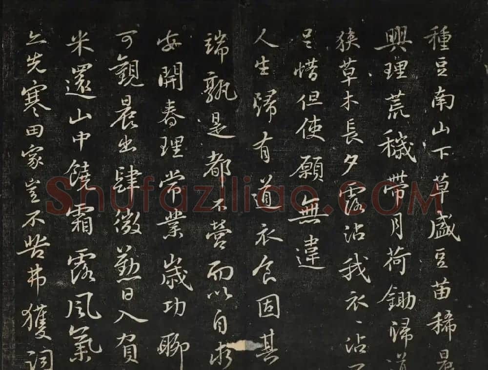 苏轼法帖欣赏 御赐澄清堂第三册 | 书法碑帖