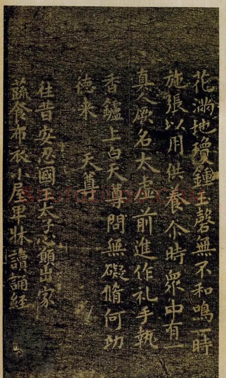 褚河南小楷欣赏《灵宝度人经》 | 书法碑帖