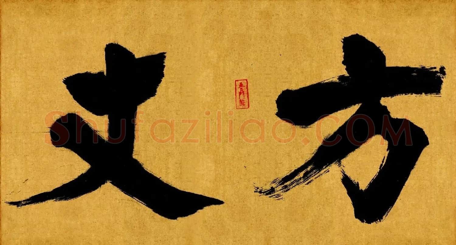 张即之榜书欣赏《大德名帖东福寺匾额题字》 | 毛笔书法作品