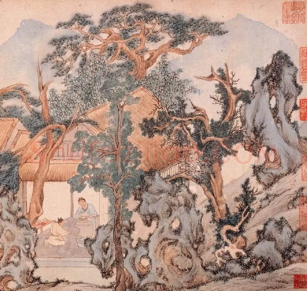 文徵明88岁小楷《真赏斋铭有叙》 | 传世书法作品欣赏