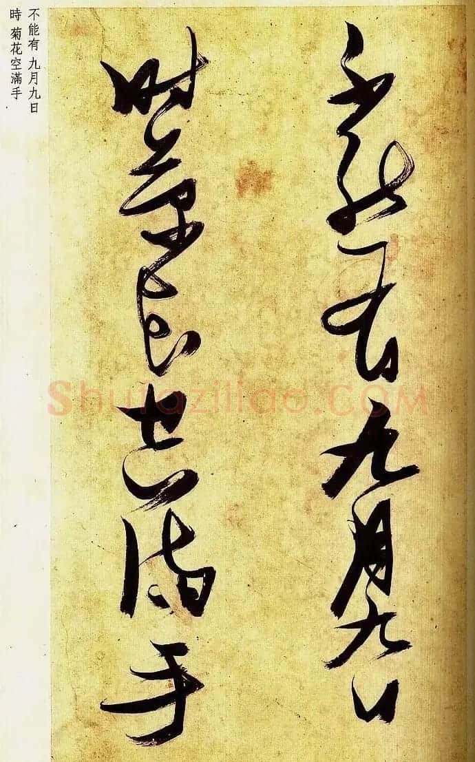 《明张瑞图草书偶然作》册页欣赏 | 毛笔草书字帖