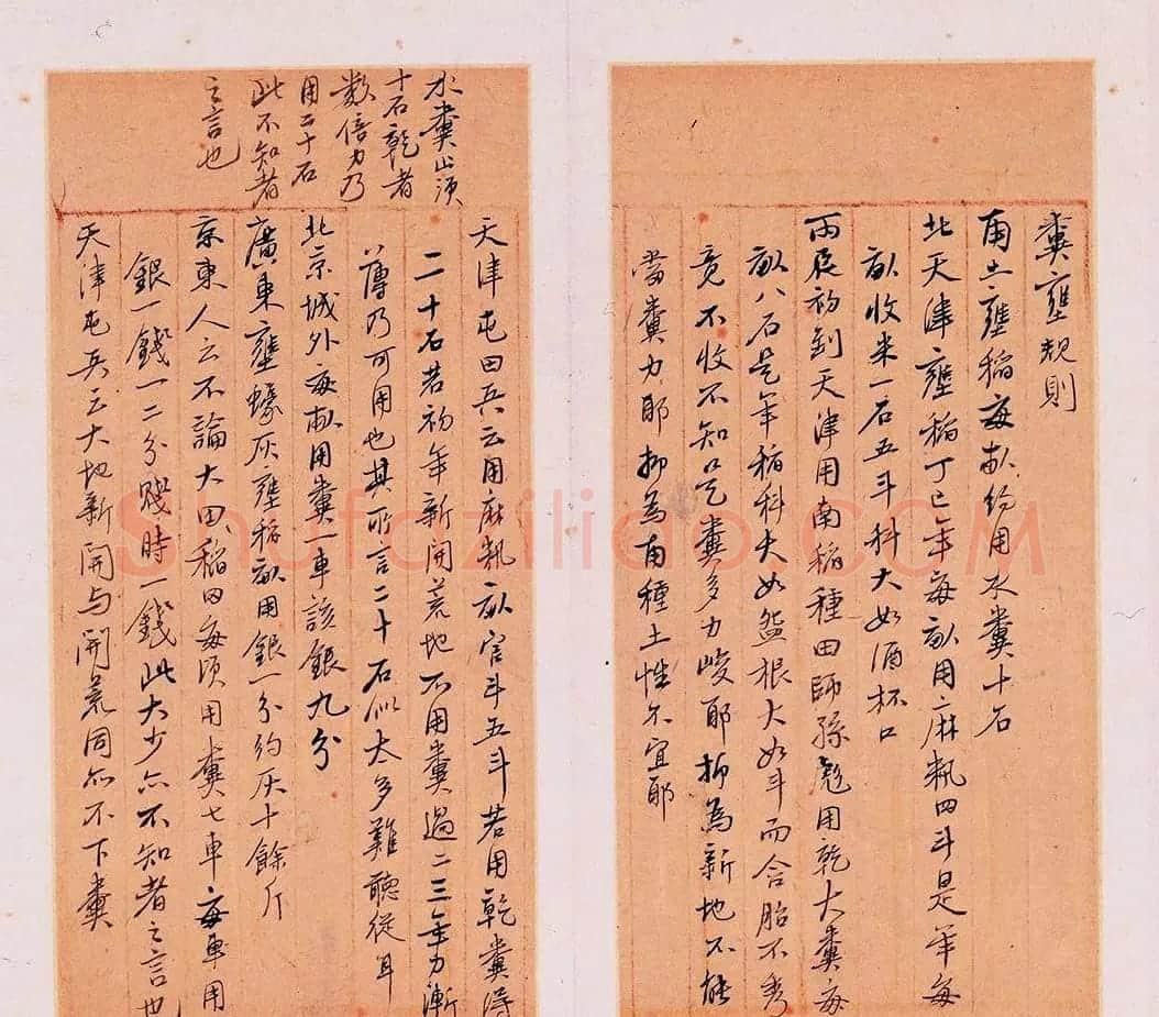 明代徐光启手迹欣赏《农政全书札记册》 | 书法名家作品欣赏