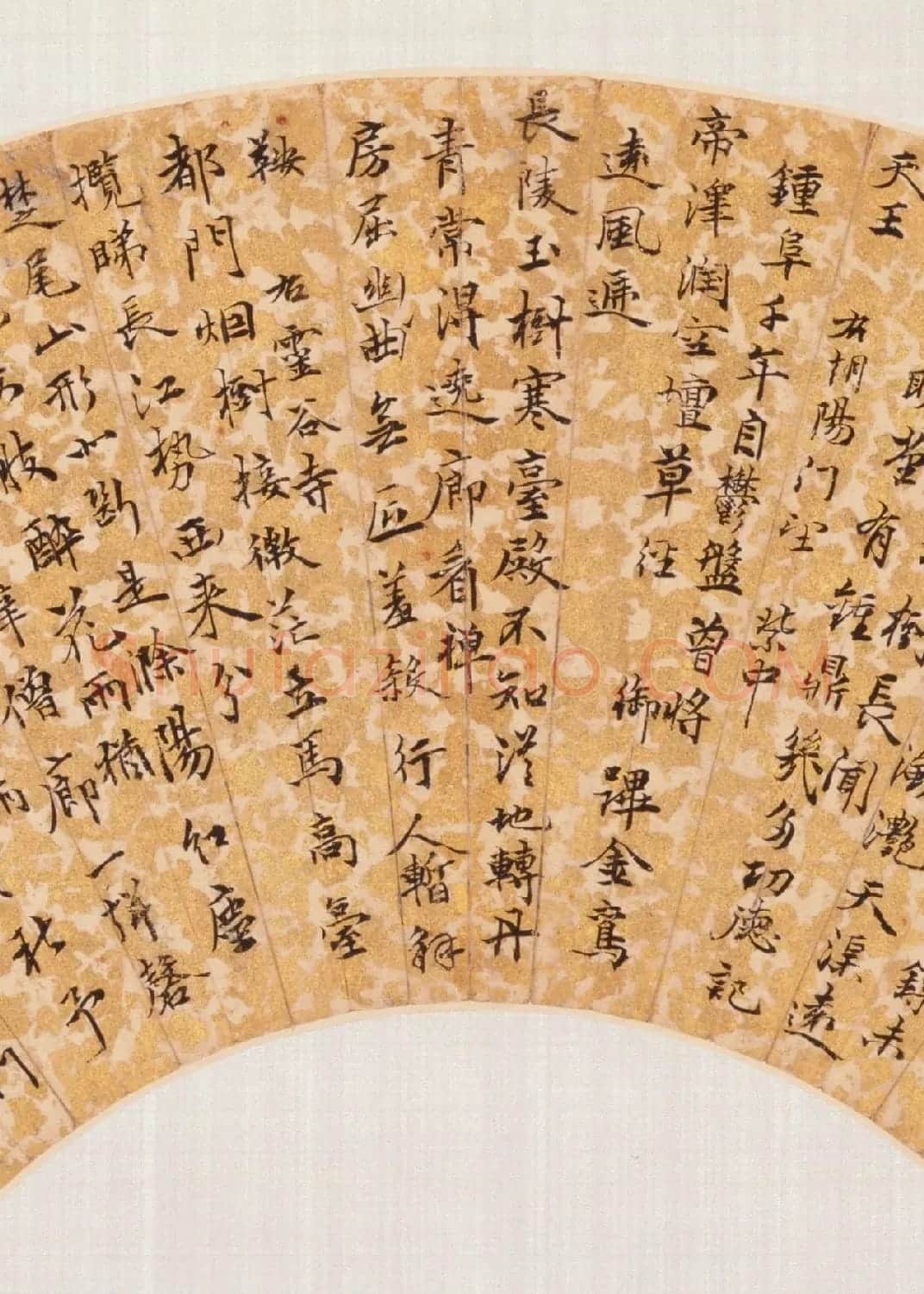 明代蔡羽书法扇面作品专辑 | 名家书法作品赏析