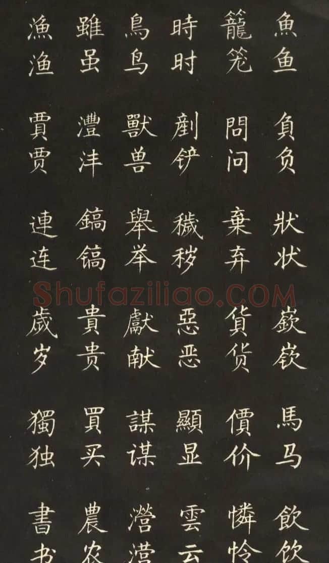 姜东舒小楷字帖欣赏《永州八记》 | 软笔楷书字帖