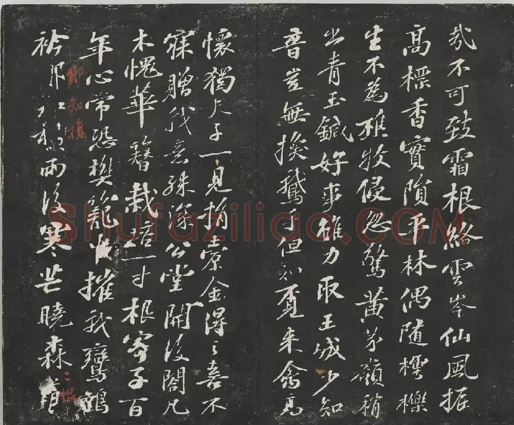 宋代苏轼法帖《观海堂苏帖》册 | 软笔书法作品