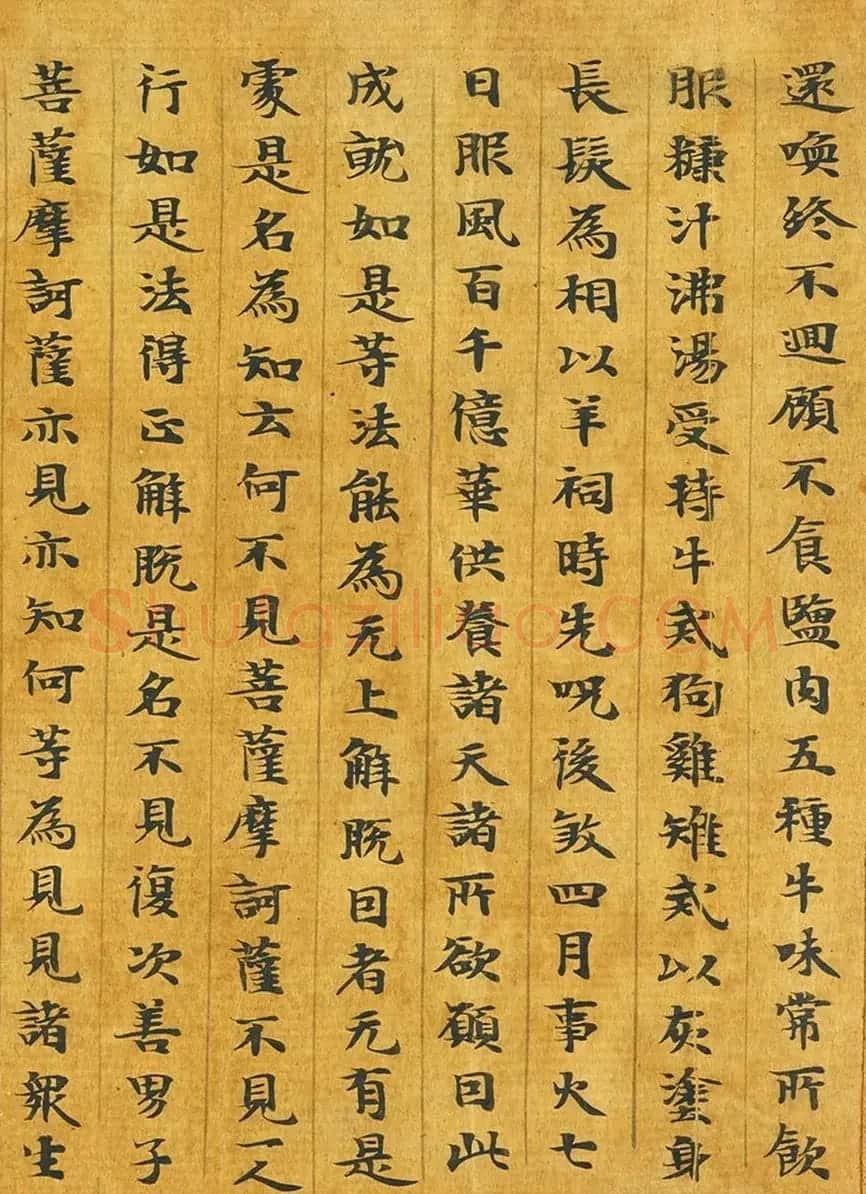隋代释善藏书写《大般涅槃经卷十六》 | 敦煌写经鉴赏