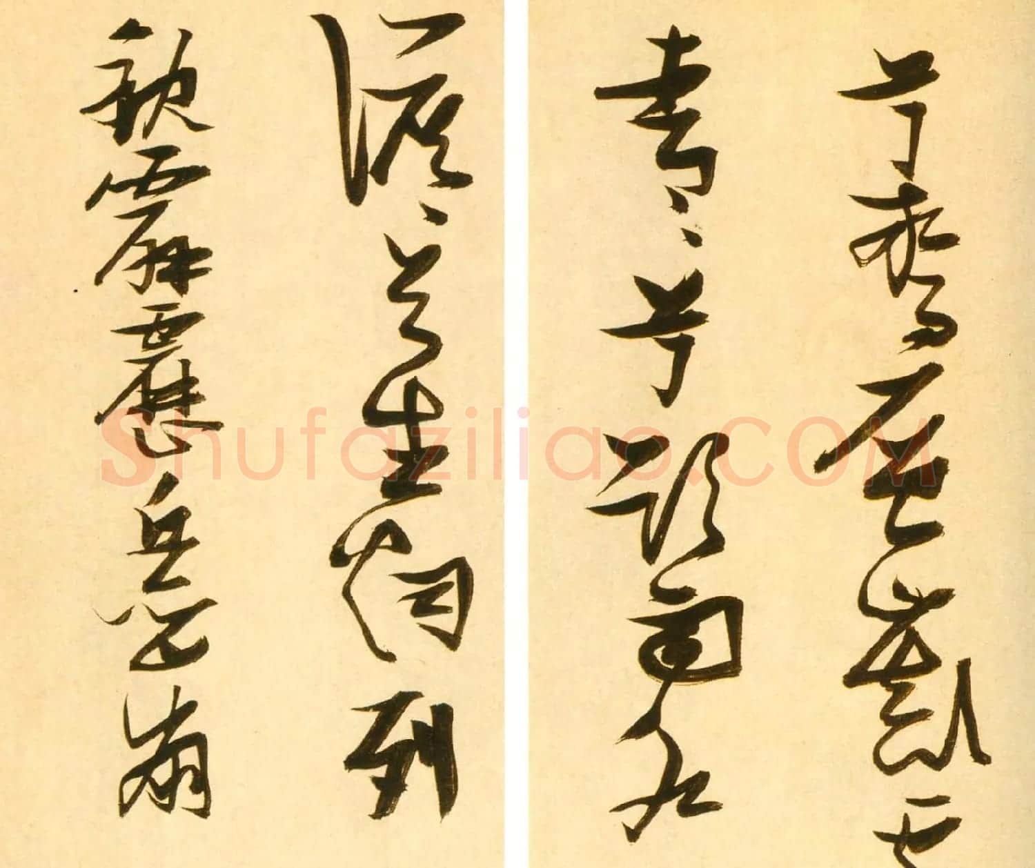 张瑞图墨迹《李白梦游天姥吟留别诗册》彩版 | 书法名家作品欣赏