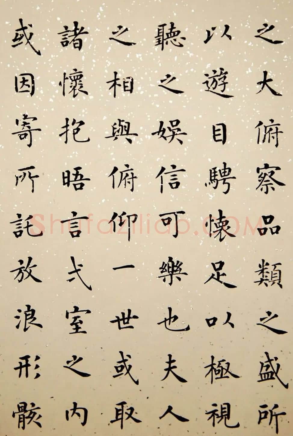 杨华书法小楷《兰亭序》 | 兰亭集序