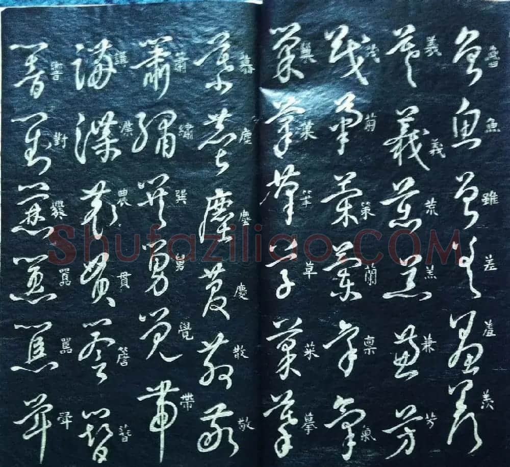 兰新家传碑帖欣赏《王羲之草字论》 | 书法作品鉴赏