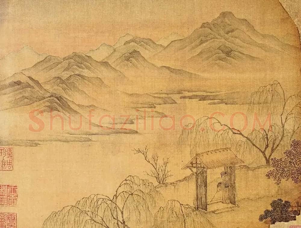 唐寅王守仁书画合册《山静日长图》 | 传世书法作品赏析