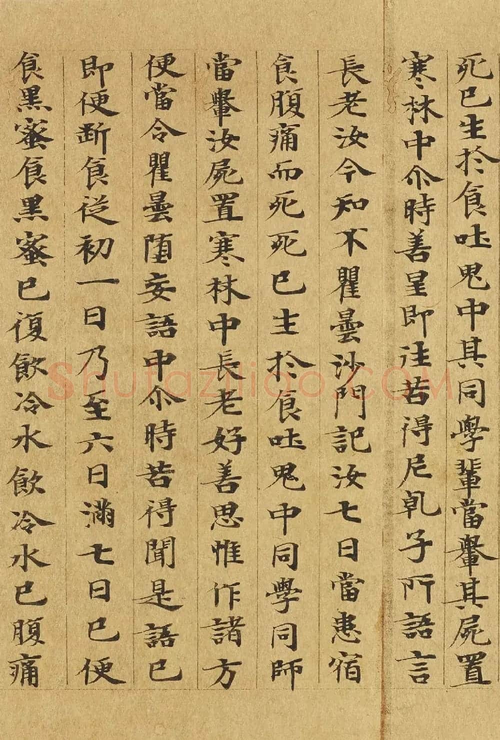 楷书高清大图欣赏《大般涅槃经迦叶菩萨品第十二》 | 敦煌写经欣赏