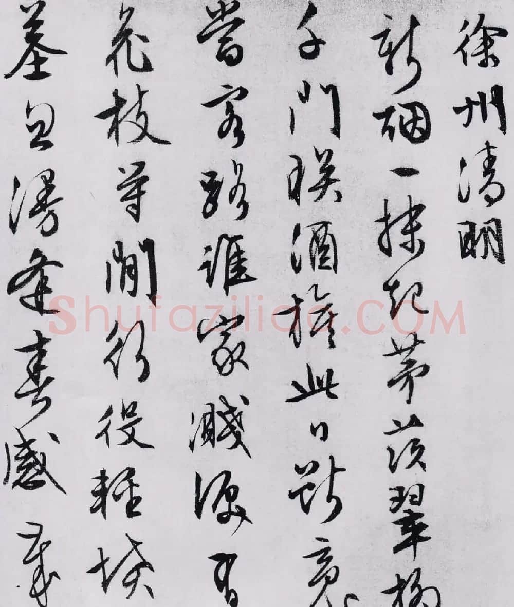 文徵明行草书法欣赏《自书记行诗》 | 名家书法作品赏析