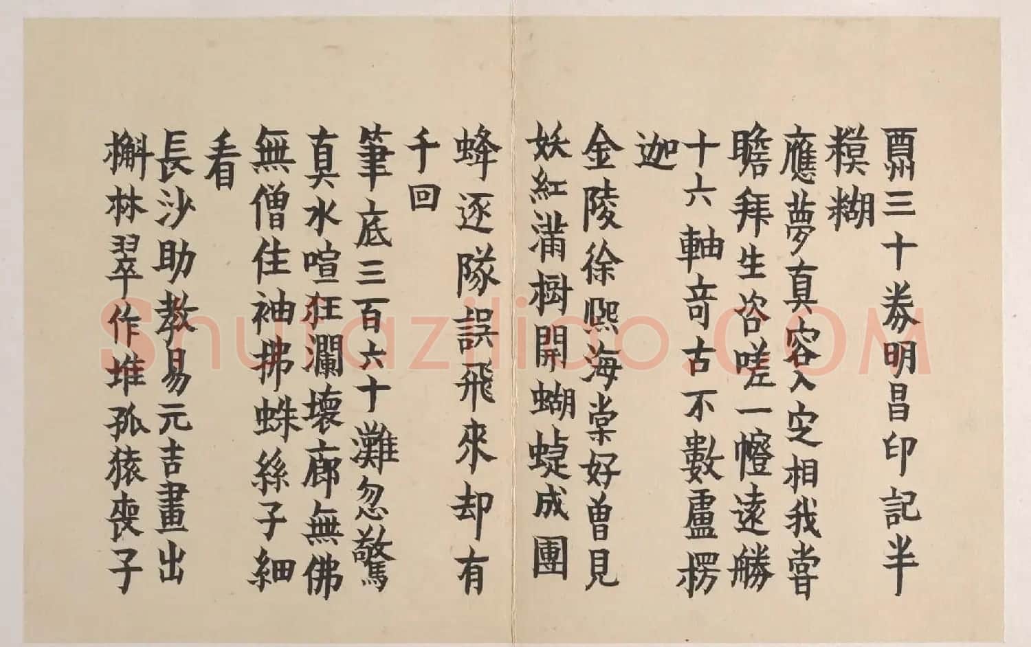 金农书法册页欣赏《近作三十八首》大图 | 软笔书法作品