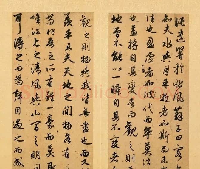 赵孟頫书前后赤壁赋册(无纪年残本) | 书法名家作品欣赏