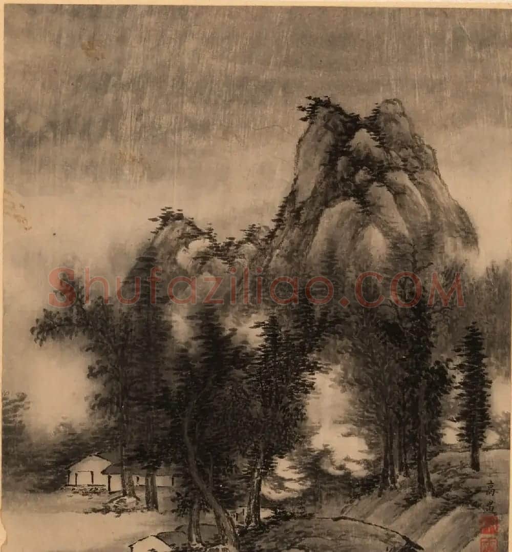 字画珍品：清初12人书法题《名家书画册》 | 传世书法作品赏析
