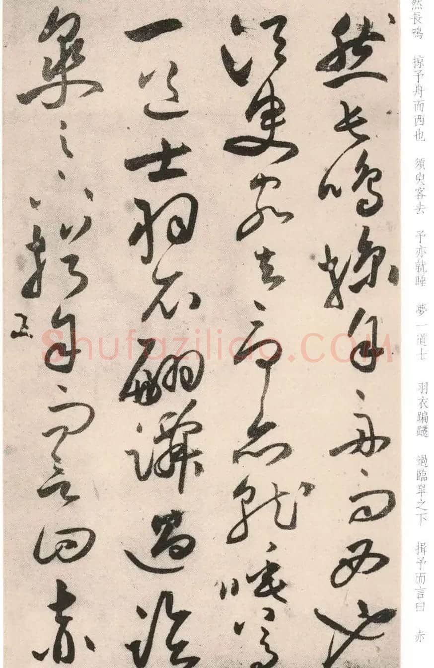 祝允明晚年行草书法作品《前后赤壁赋》 | 书法名家作品欣赏