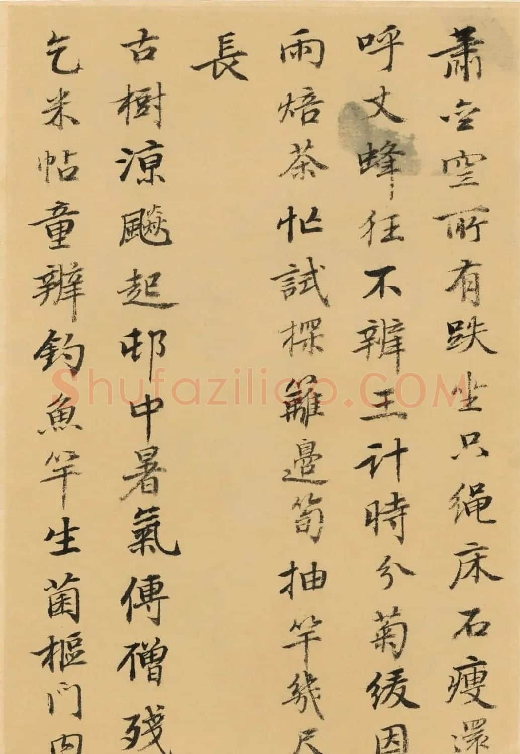 清代何焯小楷元人诗册 | 书法名家作品欣赏