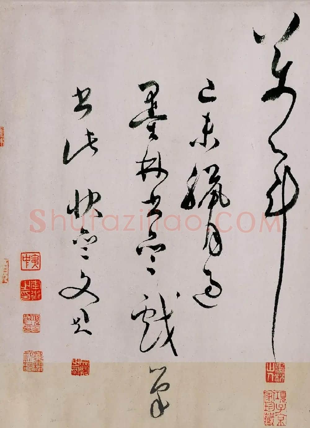 文彭62岁草书作品《雅琴篇》 | 书法长卷