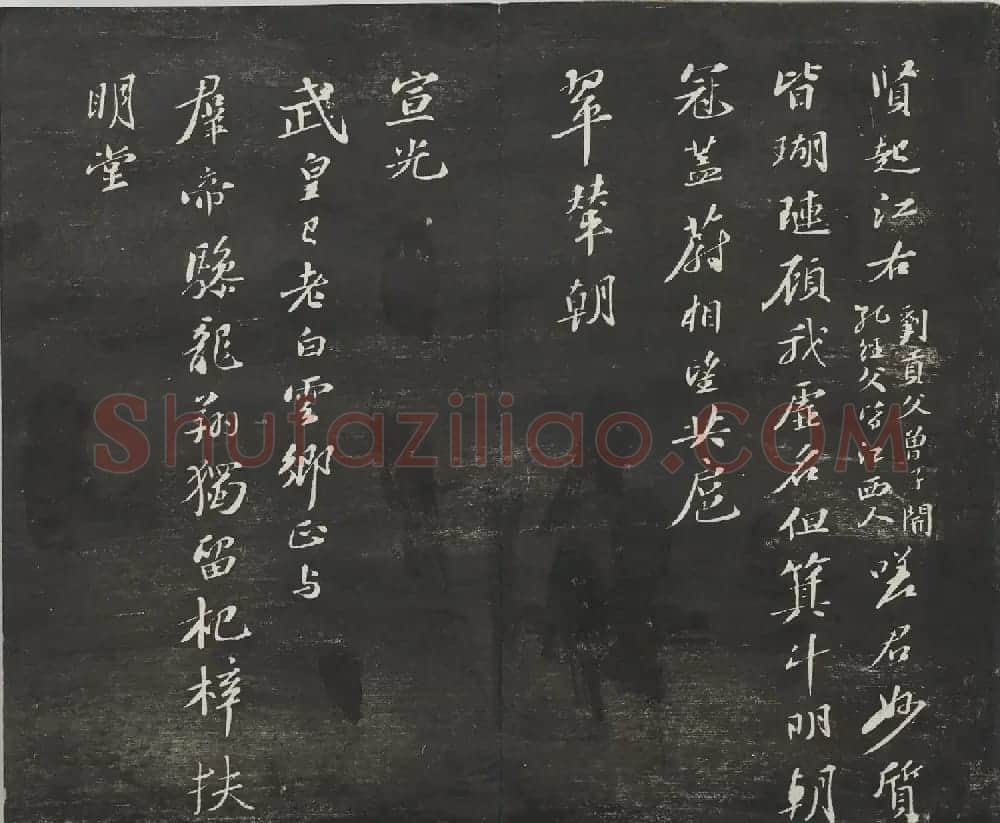 宋代苏轼法帖《观海堂苏帖》册 | 软笔书法作品