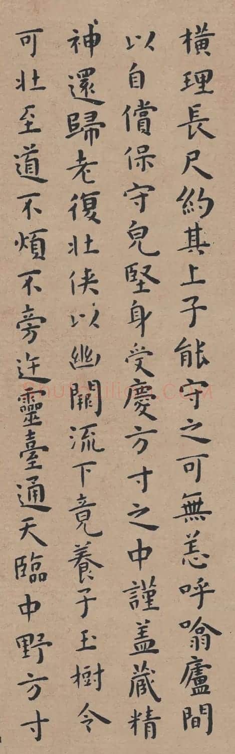 明代著名书法家王宠小楷《黄庭经》 | 名家书法作品精选