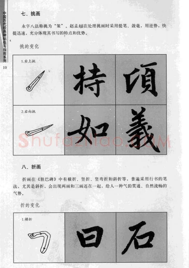 赵孟頫胆巴碑临写指南行楷字帖 | 软笔楷书字帖
