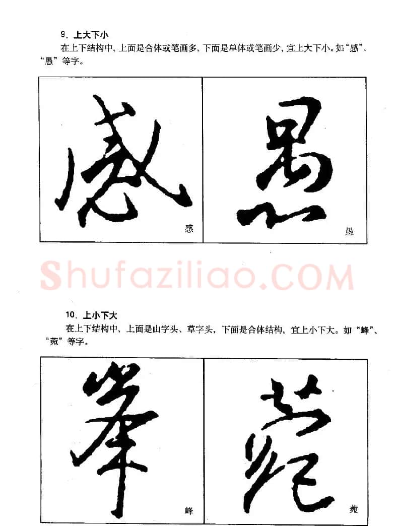 《王羲之行书入门》书法字帖结体篇 | 毛笔行书字帖
