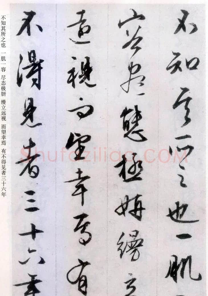 文征明行书欣赏《阿房宫赋》册页 | 毛笔行书字帖