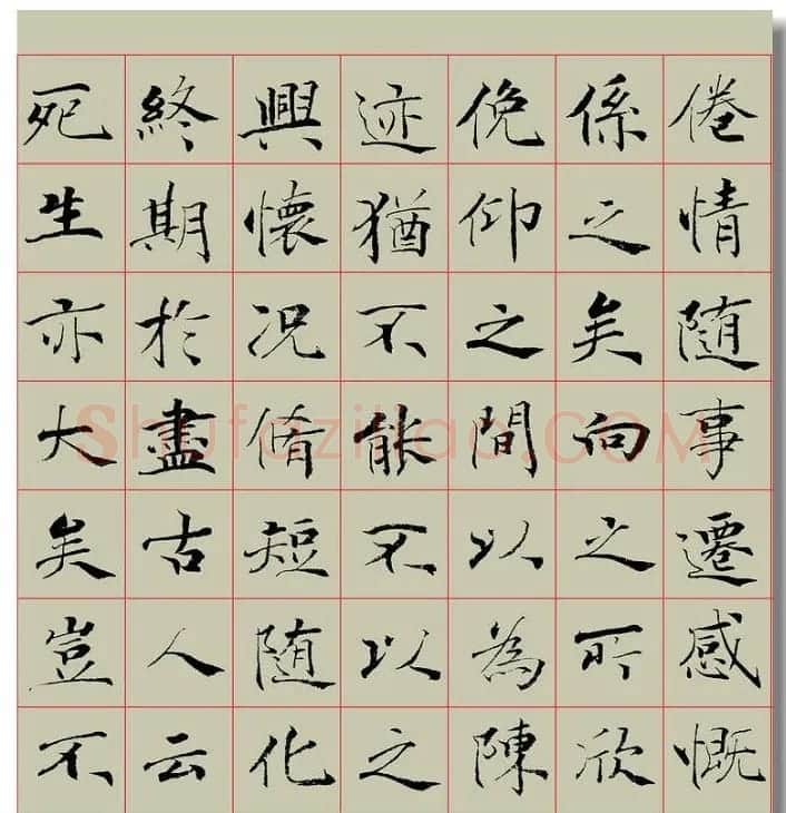陈耀钿楷书作品兰亭集序卷 | 兰亭集序