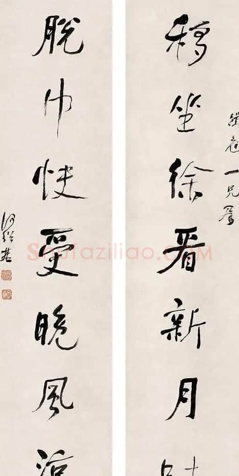 清代书法家何绍基书法对联欣赏 | 名家书法作品精选