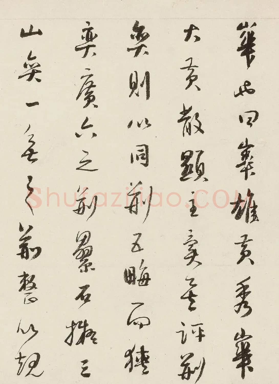 明代朱鹭行书手卷《奕园评》 | 毛笔书法作品