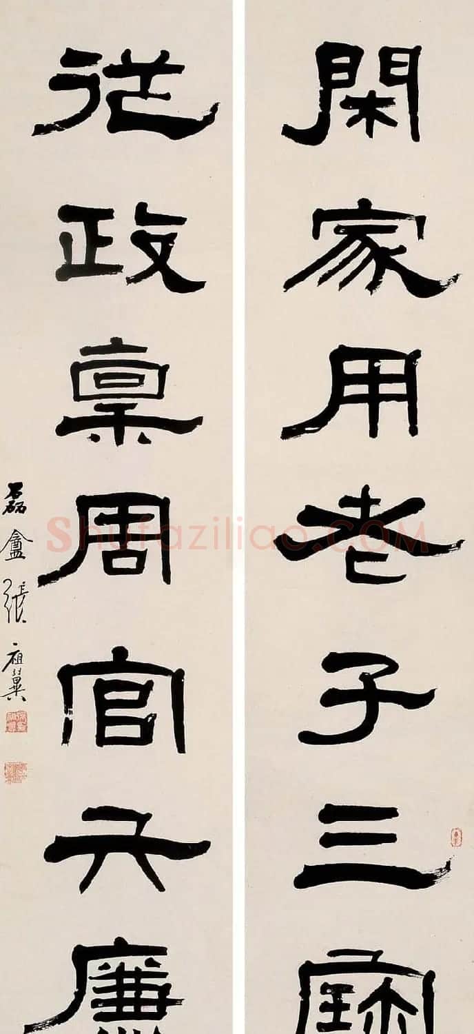 近代张祖翼书法作品欣赏 | 书法作品精选